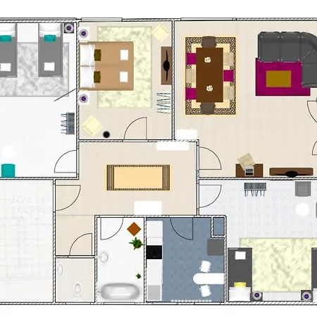 Charysma - Weserufer, Stylish, Schlafzimmer Mit Smart-tv, 2 Parkplaetze Appartamento