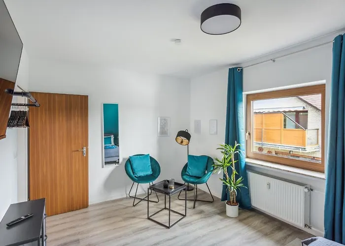 Charysma - Weserufer, Stylish, Schlafzimmer Mit Smart-tv, 2 Parkplaetze 哈默尔恩