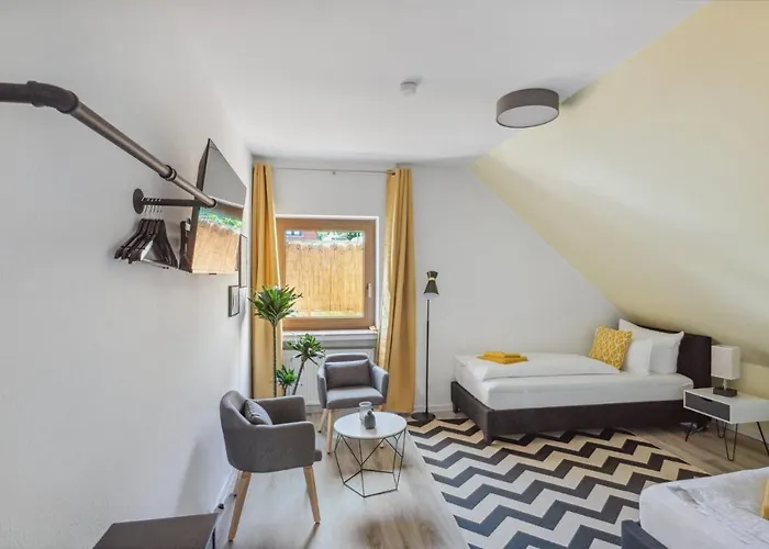 公寓 Charysma - Weserufer, Stylish, Schlafzimmer Mit Smart-tv, 2 Parkplaetze
