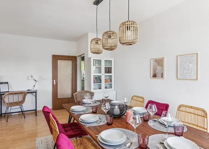 Charysma - Weserufer, Stylish, Schlafzimmer Mit Smart-tv, 2 Parkplaetze 公寓 哈默尔恩